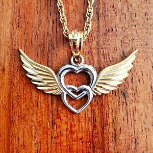 Heart w/ Wings Pendant